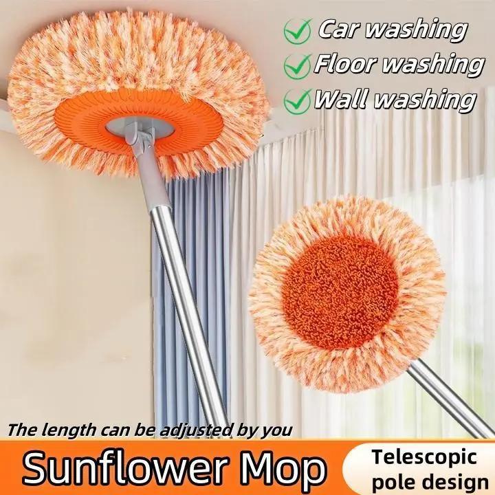 Fregona girasol regulable que se extiende hasta 175 cm64518897024003125