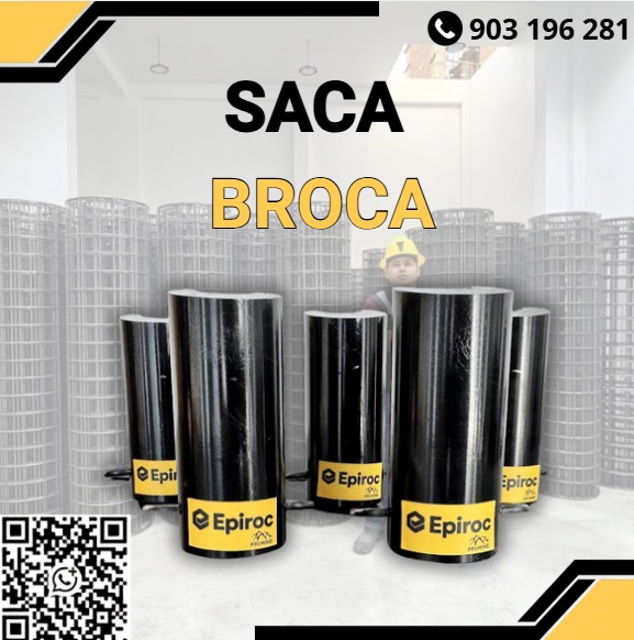 Servicio de envío de saca brocas para perforación