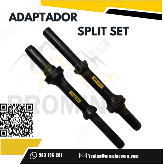 Servicio Profesional Adaptador Split Set para Minería