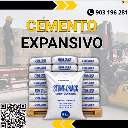 Servicio de envío nacional de cemento expansivo