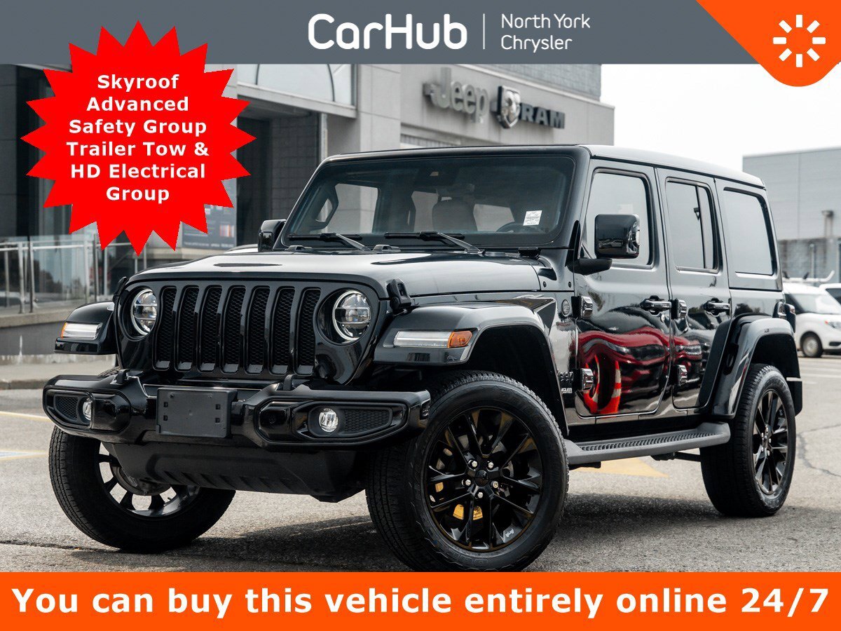 2022 Jeep Wrangler Unlimited High Altitude Skyroof Advanced Safety Gr
