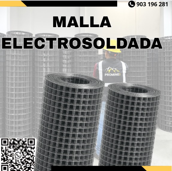 Servicio de malla electrosoldada para sostenimiento minero