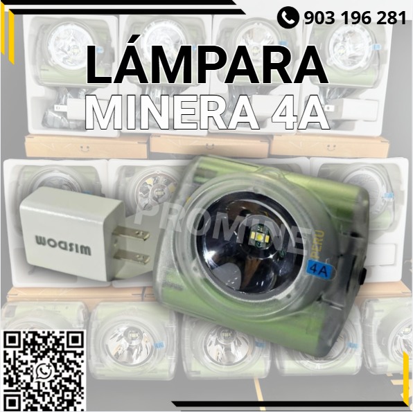 Servicio de suministro de lámparas mineras LED