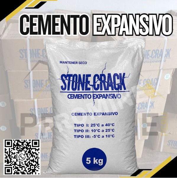 Servicio de Cemento Expansivo para Rotura Controlada