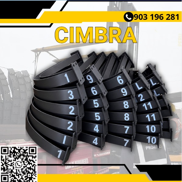 Servicio de suministro de cimbras metálicas para túneles