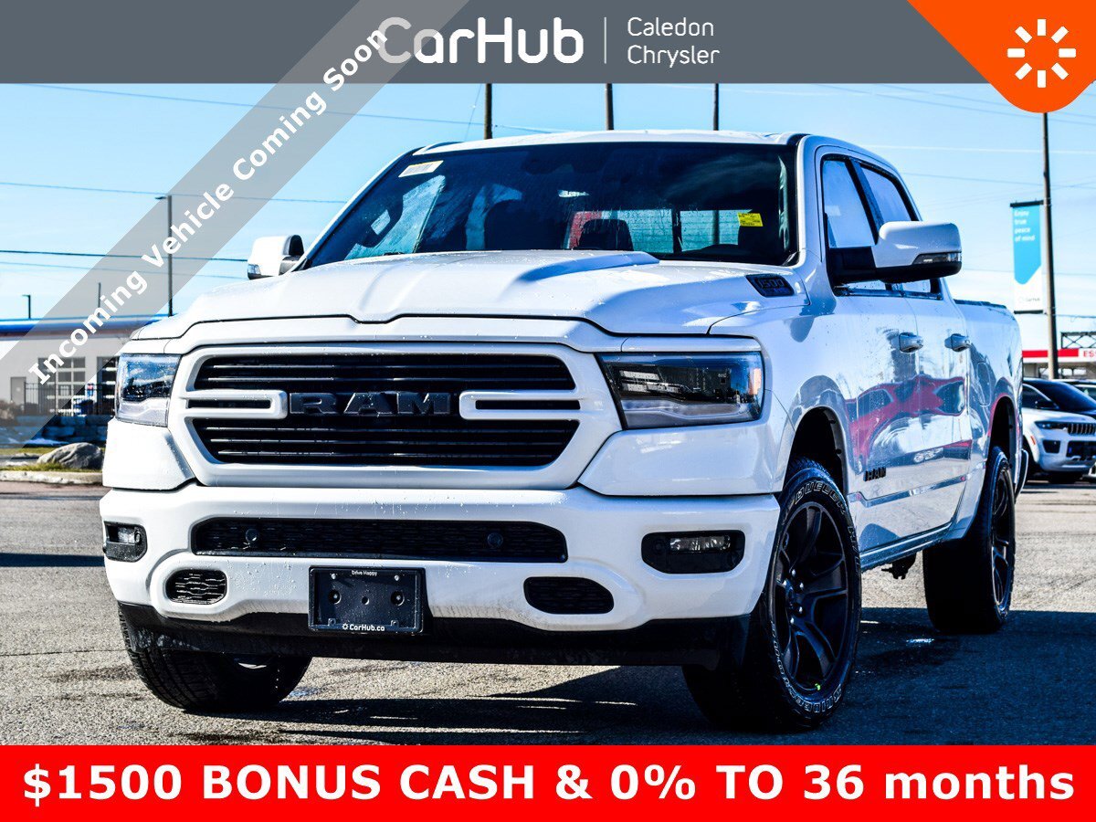 2026 RAM 1500 Sport 4x4 Crew Cab 5'7 Box 12Display Blind Spot He