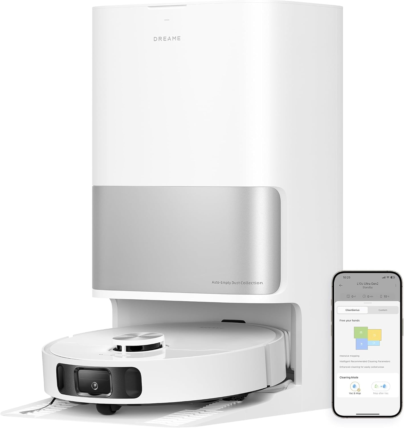 Aspiradora robot DREAME L10s Ultra Gen 2 con fregado, succión de 10.000 Pa (caja abierta)64021767239171120