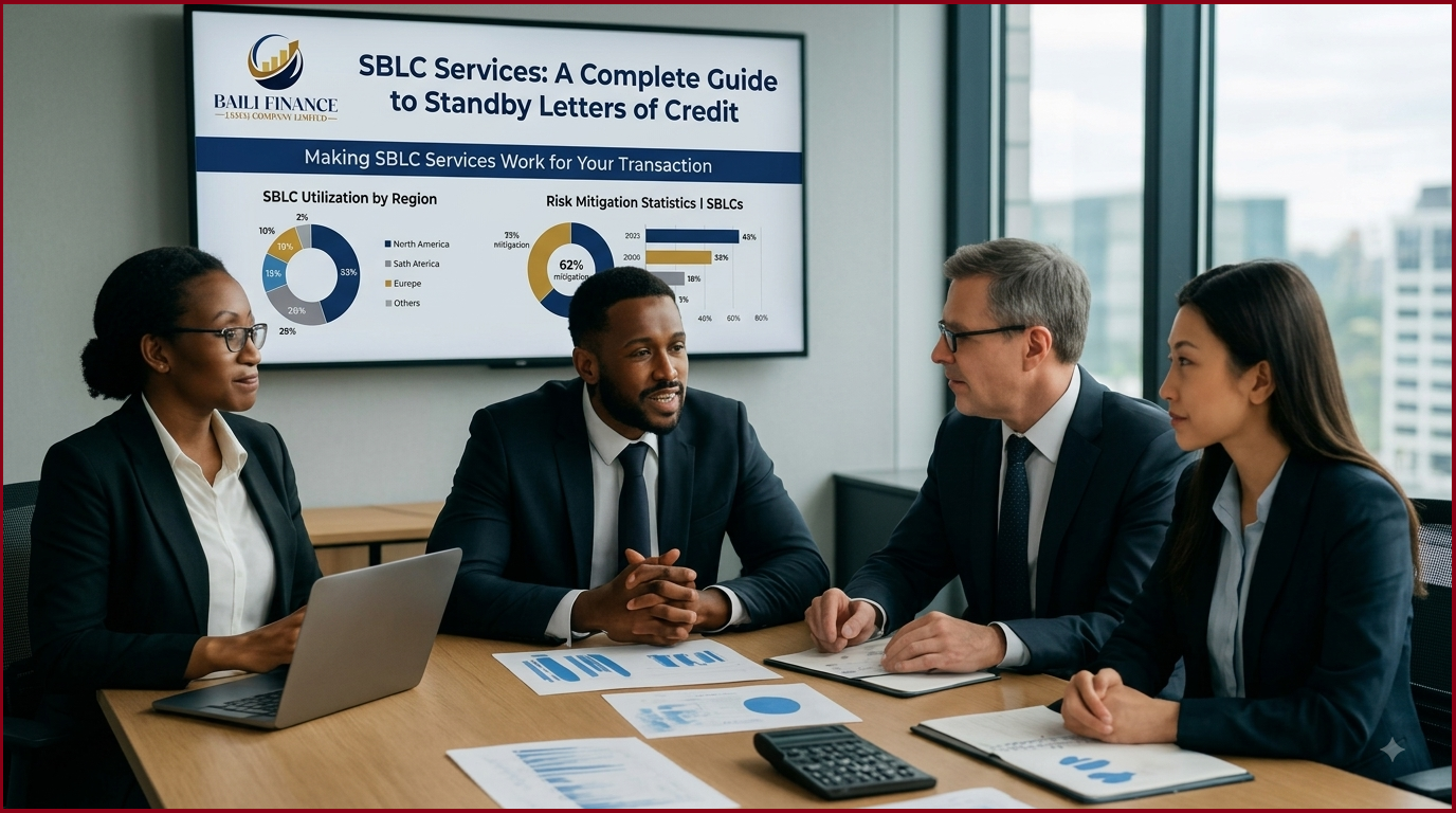 Proporcionar servicios de consultoría en SBLC y finanzas comerciales