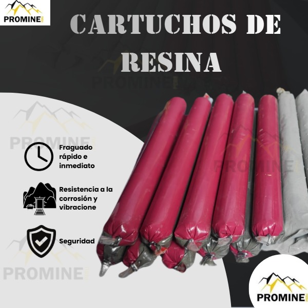 Proveer Cartuchos de Resina de Fraguado Rápido para Minería