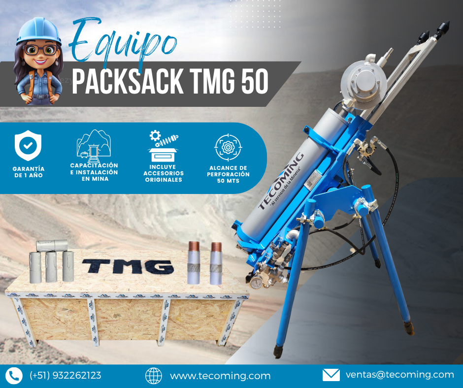 PACKSACK TMG 50 Diamond Drilling Professional Service