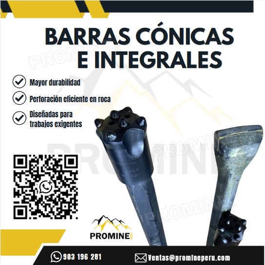 Tapered and Integral Drill Rods Service for Mining