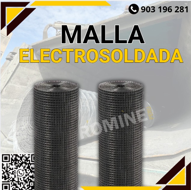 Servicio de suministro de malla electrosoldada para minería