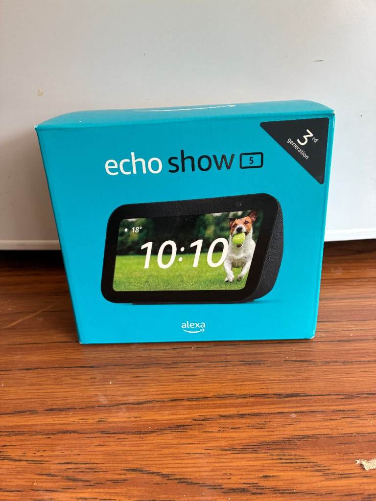 New Amazon Echo Show 5, 3rd Gen, Original Box