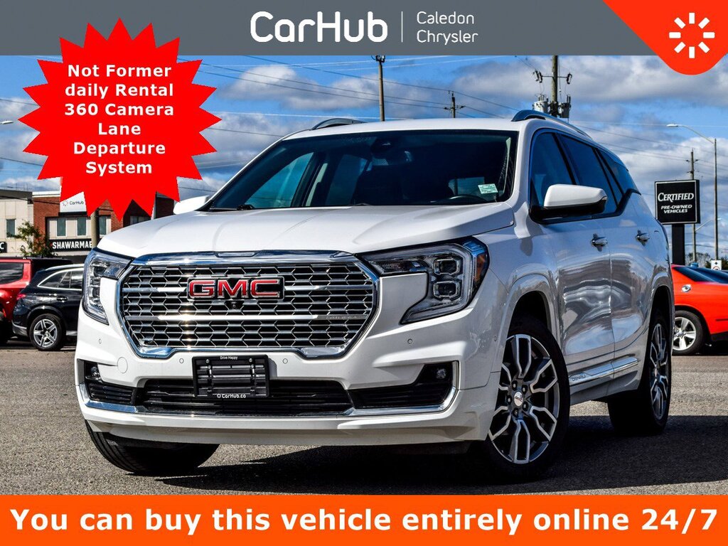 2022 GMC Terrain Denali AWD Lane Assist Leather Vented Seats Hands