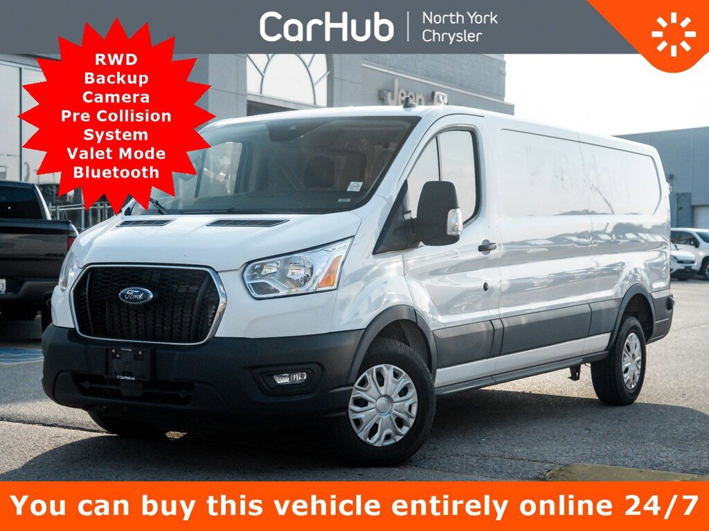 2022 Ford Transit Cargo Van T-250 148 Low Rf RWD Backup Camera Pre Collision S
