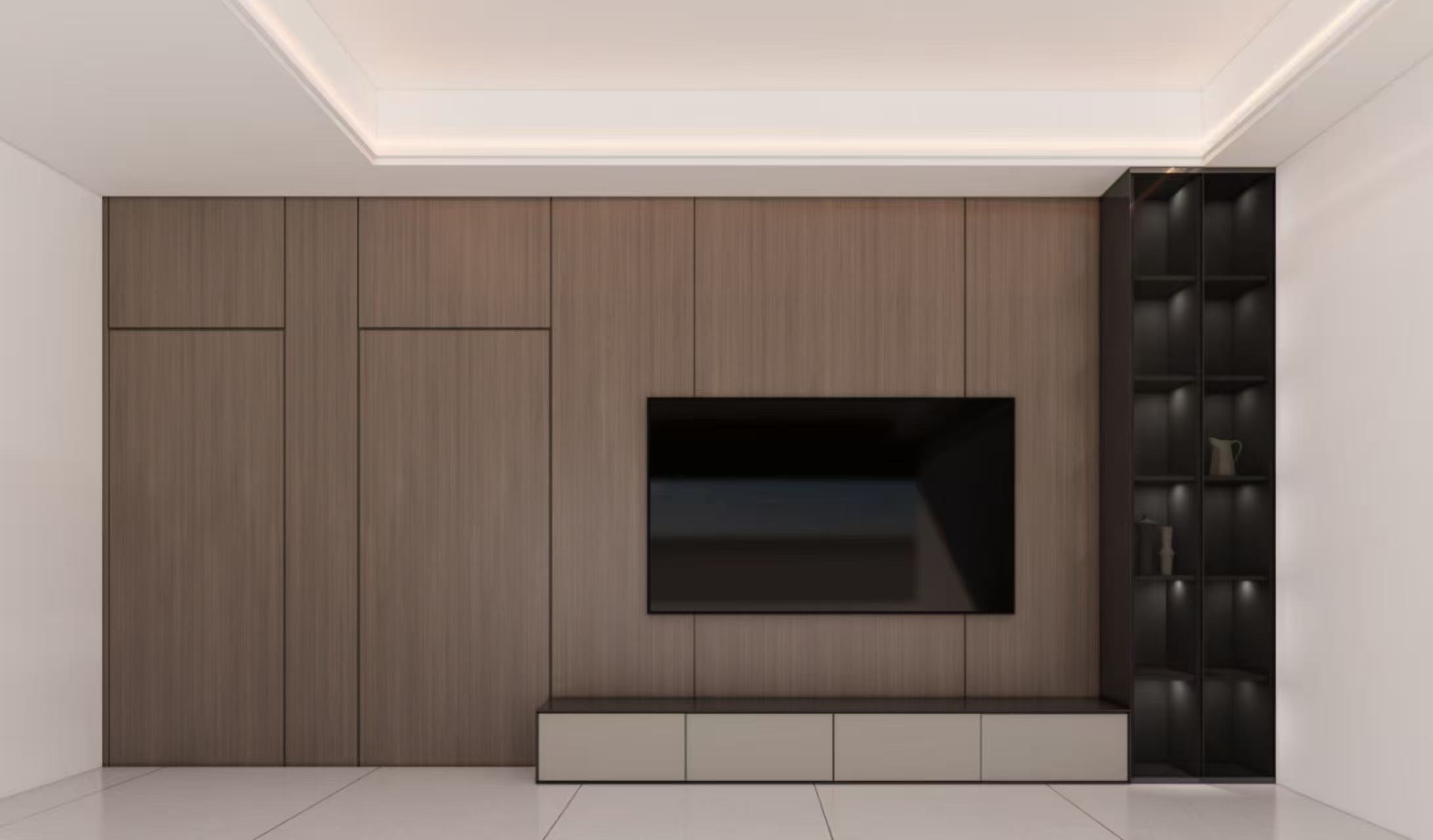 Custom Installation of Frameless Interior Doors for Los Angeles Ceiling63959115075715122