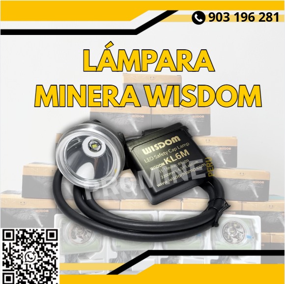 Venta de lámpara minera Wisdom con certificación IP68