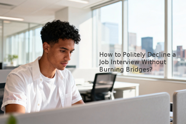 How to Politely Decline a Job Interview Without Burning Bridges? - ok.com