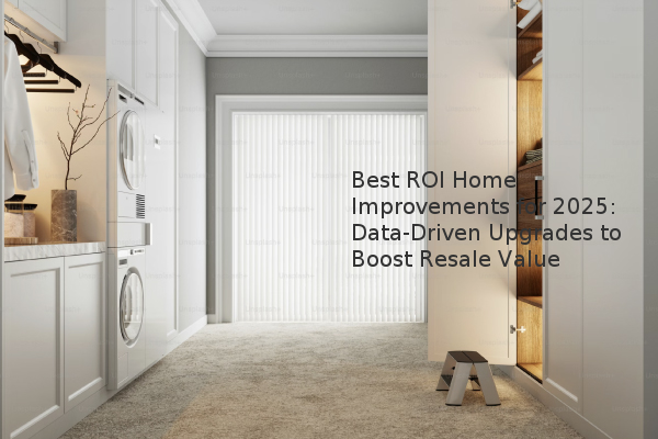 Best ROI Home Improvements for 2025: Data-Driven Upgrades to Boost Resale Value Best ROI Home Improvements for 2025: Data-Driven Upgrades to Boost Resale Value