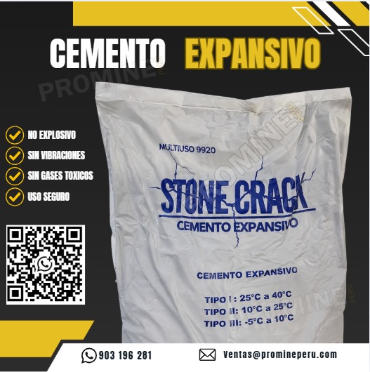 High-Strength Expansive Cement for Safe Demolition