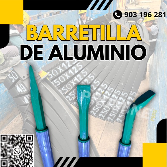 Servicio de desatado manual con barretillas de aluminio