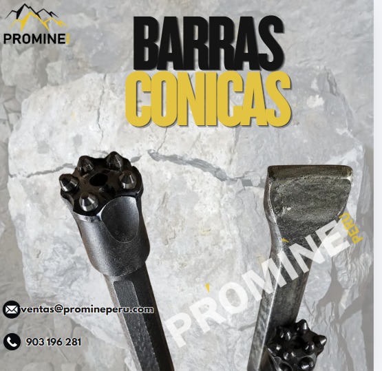 Servicio de Barras Cónicas para Perforación Especializada