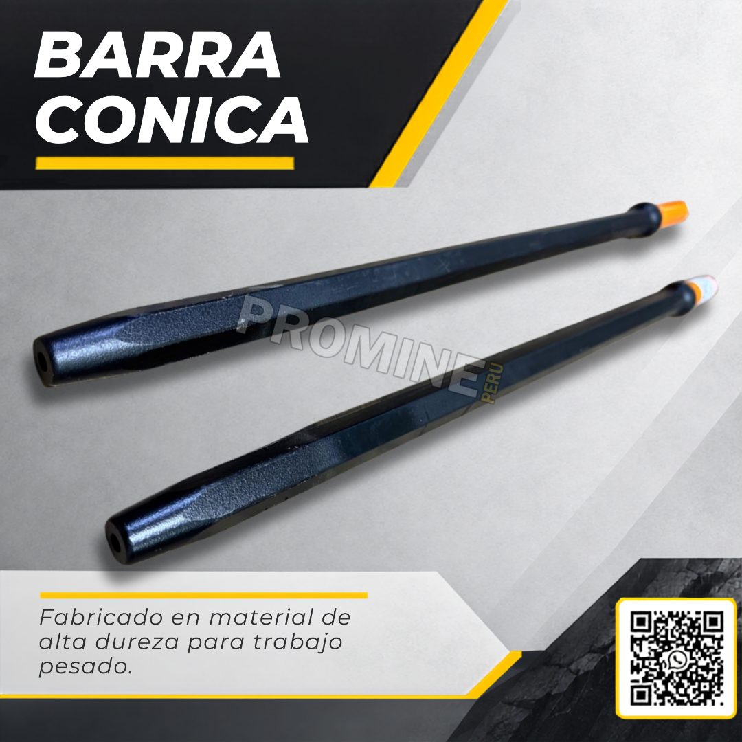 Servicio de reparación de barras cónicas industriales