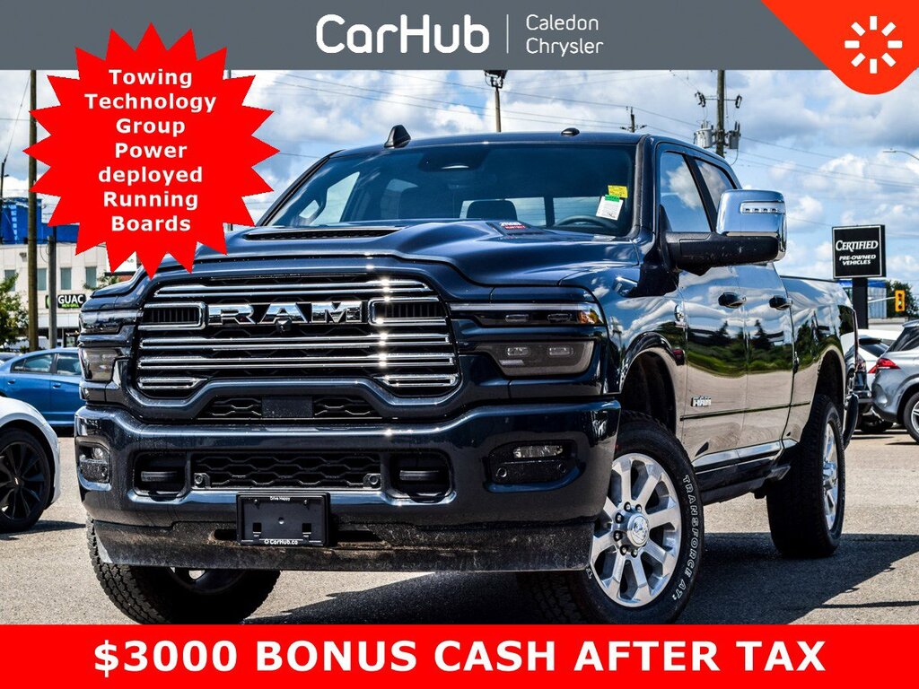 2025 Ram 2500 Laramie 4x4 Crew Cab 6'4 Box Sunroof Sport Appeara