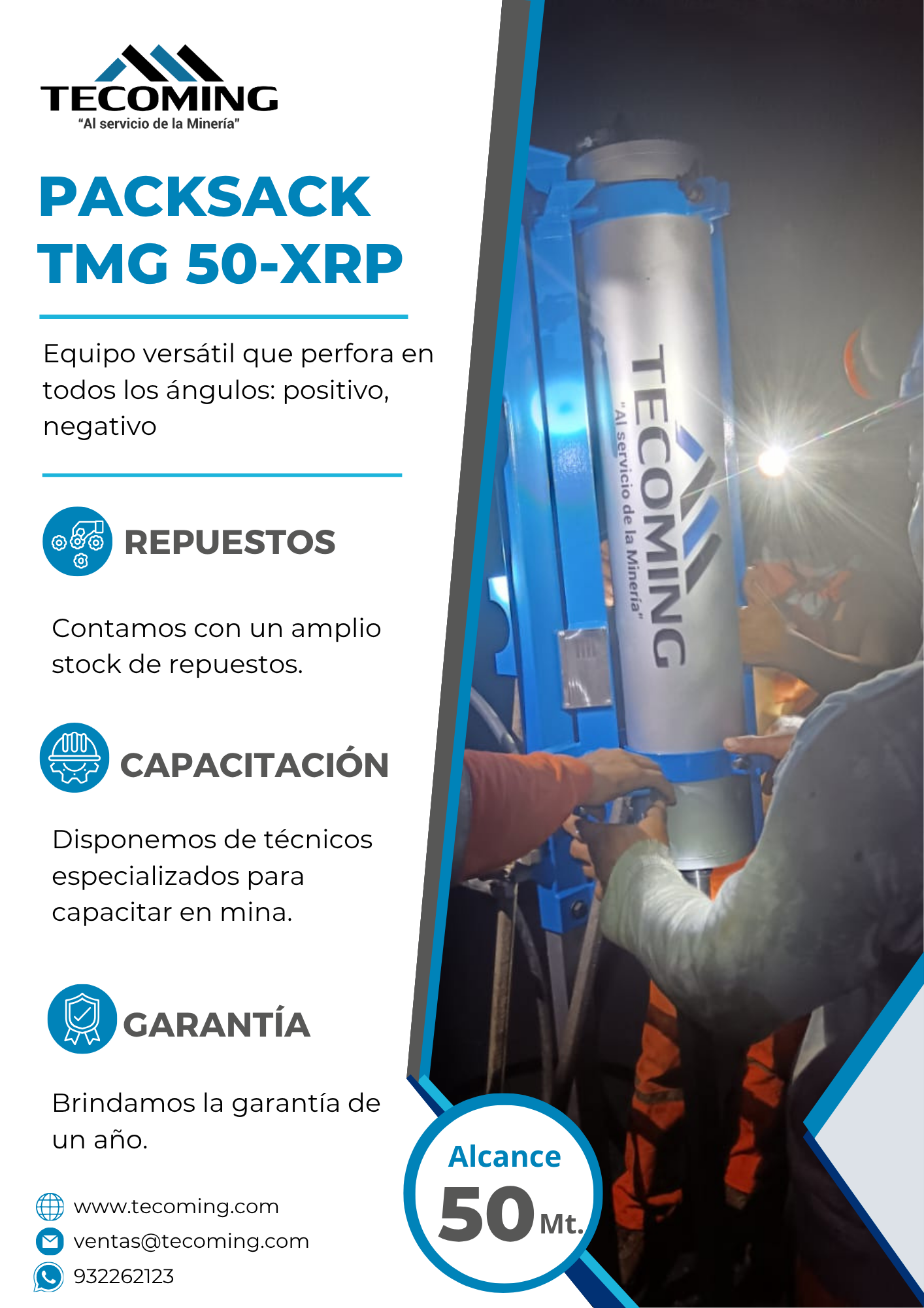 Servicio de Perforación Diamantina Proporcionamos Equipos de Minería