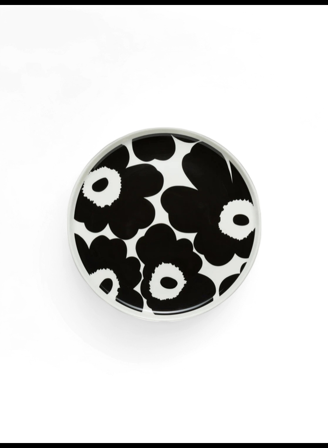 PLATE 20CM - CONT BLACK - OIVA/UNIKKO PLATE 070763-19064965074180865121