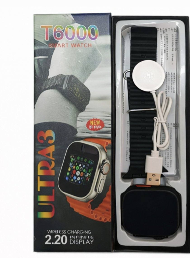 ساعة T6000 Ultra 3 الذكية T6000 Ultra 3 Smart Watch