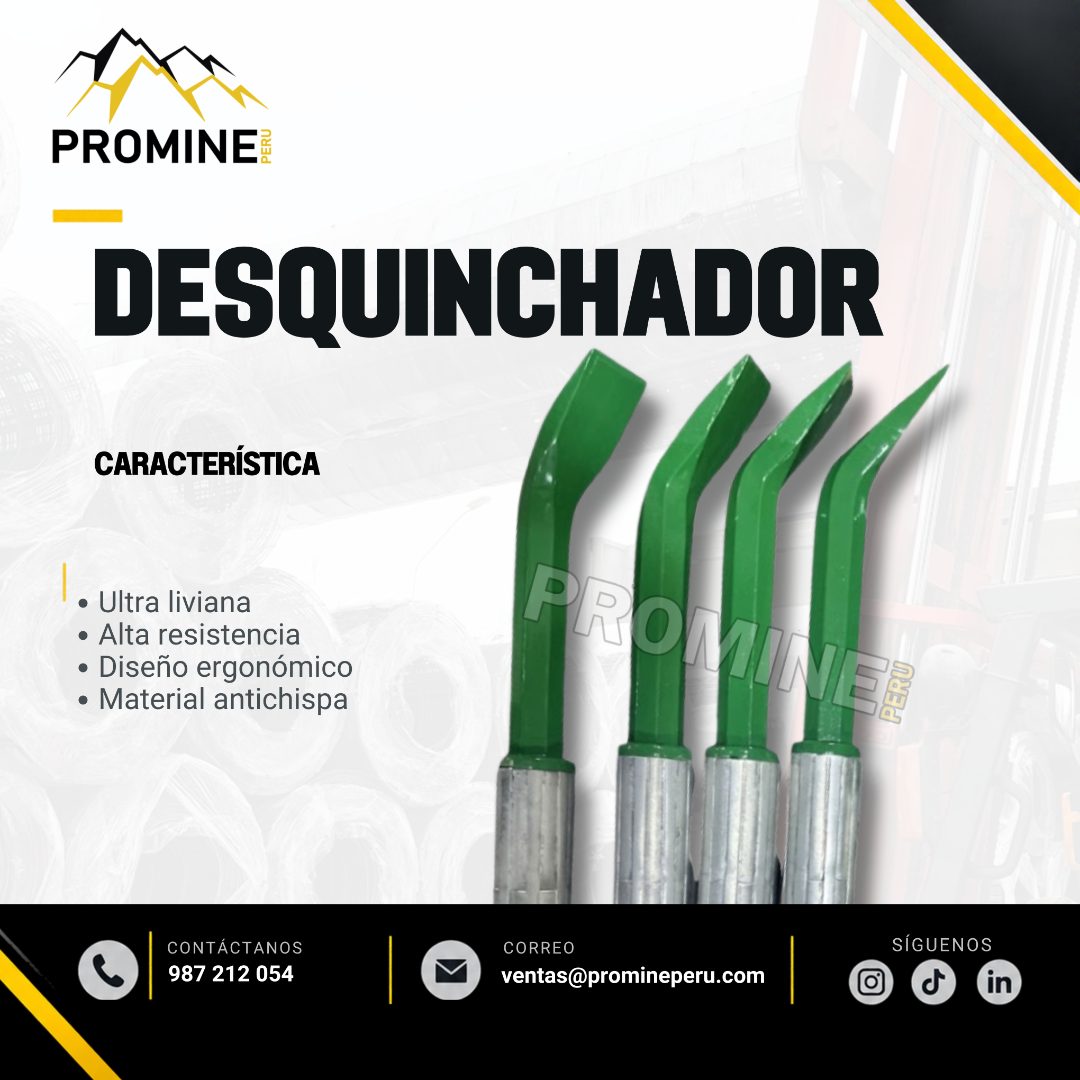 Servicio de desquinche agrícola con herramientas Promine