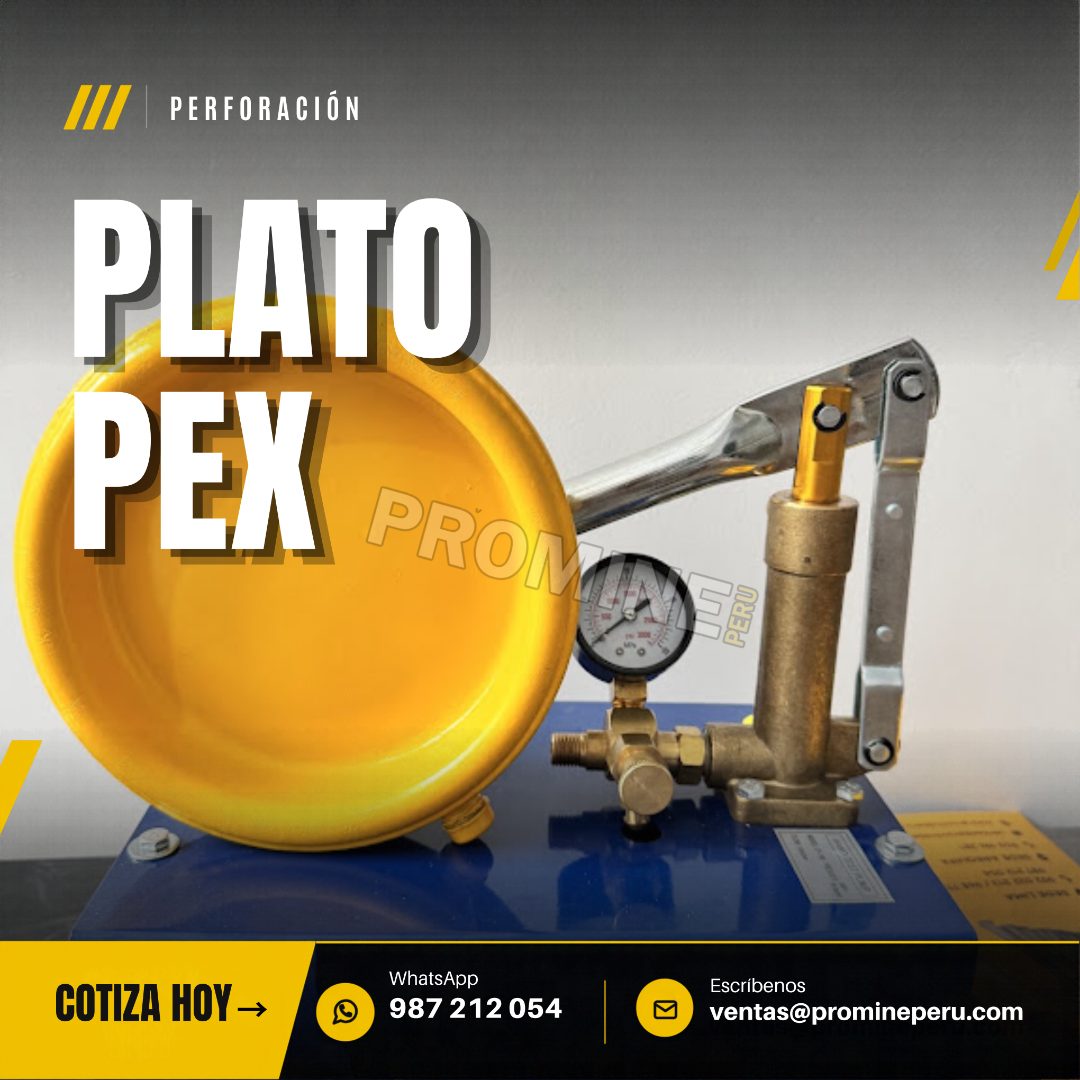 Servicio de perforación de platos PEX para tuberías