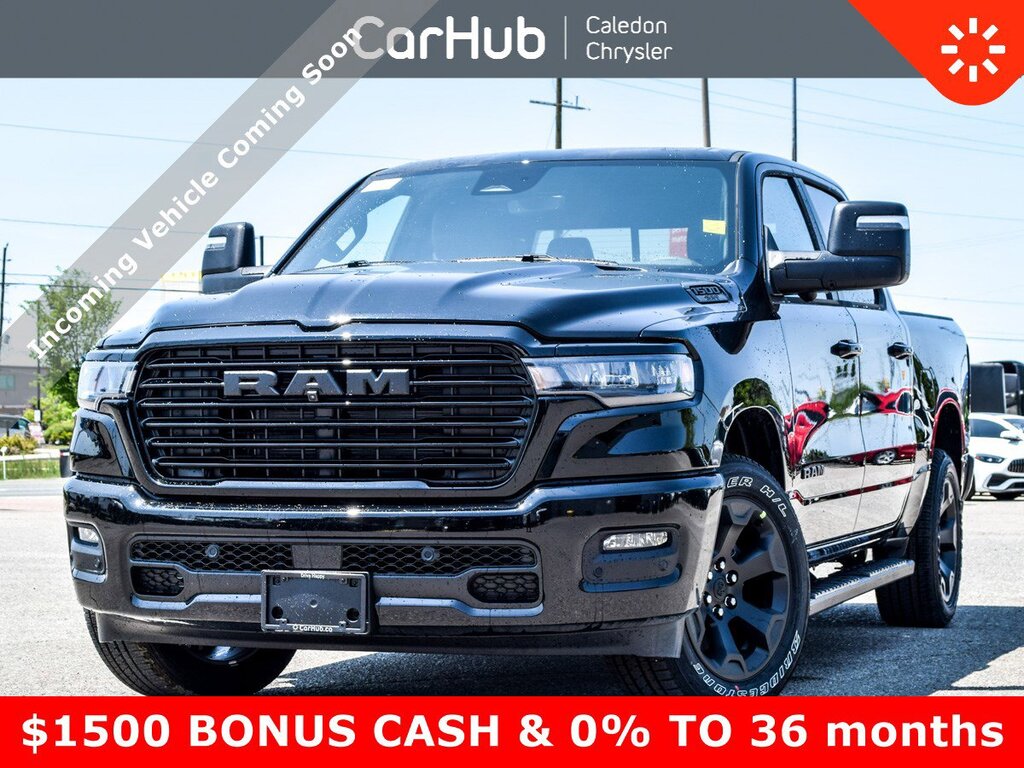 2026 Ram 1500 Sport 4x4 Crew Cab 5'7 Box Pano Sunroof 360 Camera
