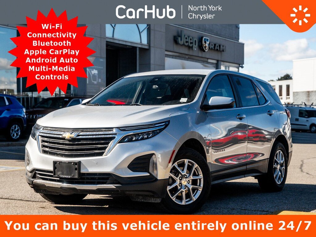 2022 Chevrolet Equinox LT AWD Wi-Fi Connectivity Bluetooth Apple CarPlay