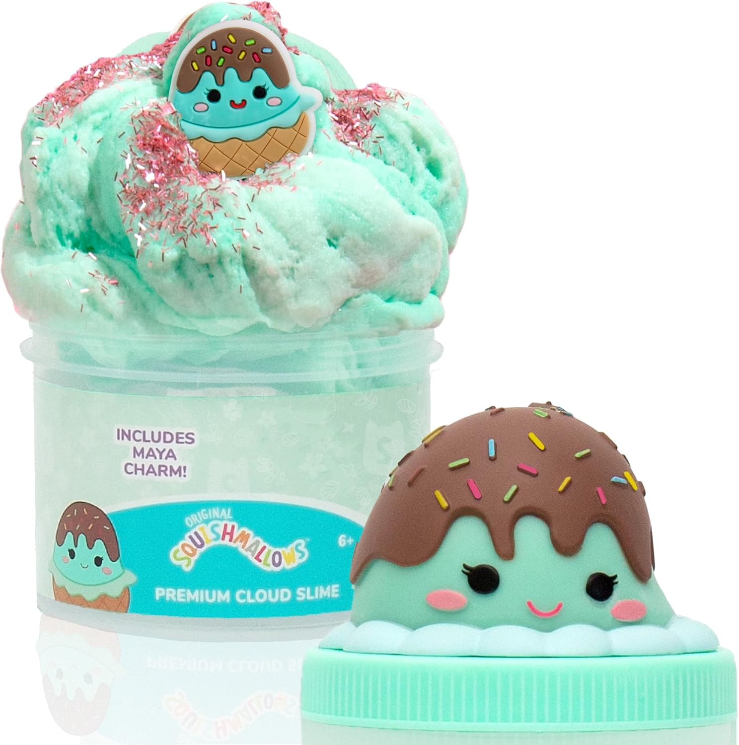 Maya The Ice Cream Premium Cloud Slime, Chocolate Scented for Kids 8-1263700691807875120