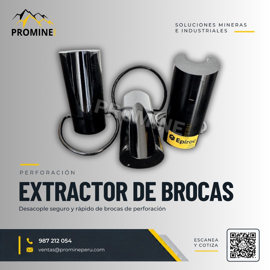 Servicio de mantenimiento para extractores de brocas de perforación