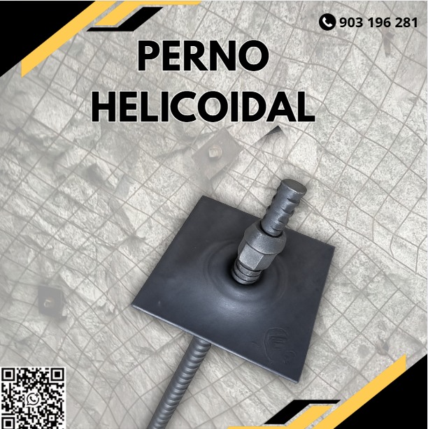 Servicio de venta de pernos helicoidales en Perú