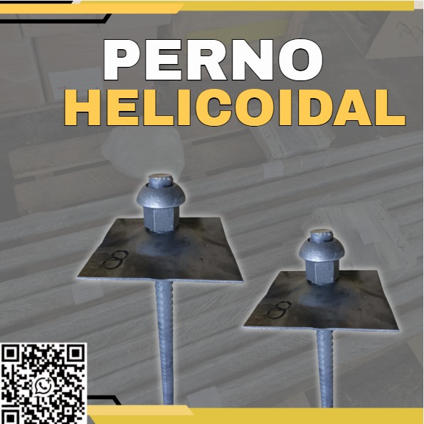 Servicio de asesoría para anclaje con pernos helicoidales
