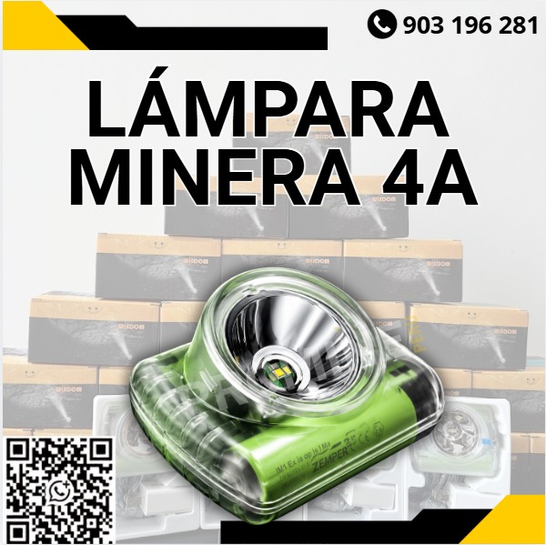 Servicio de venta de lámparas mineras LED inalámbricas