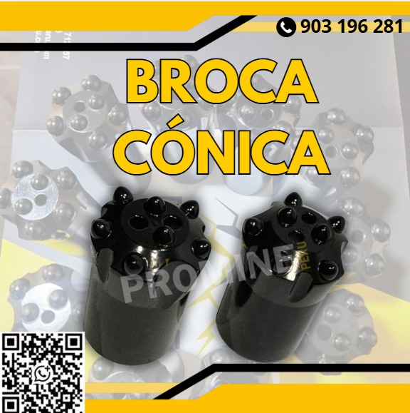 Venta de Brocas de Carburo para Perforación en Roca