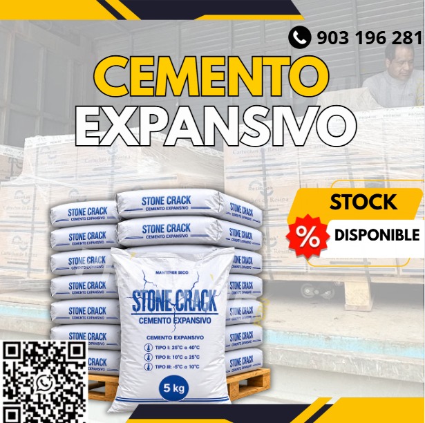 Expansive Cement Sales for Controlled Demolition