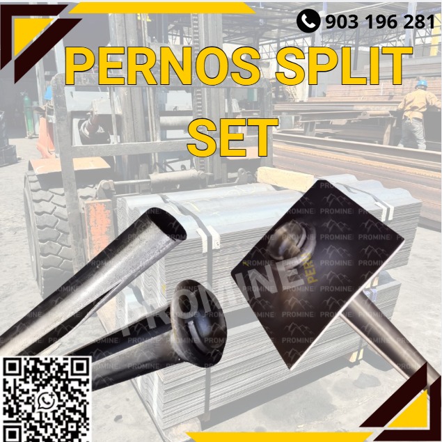 Servicio de suministro de pernos split set