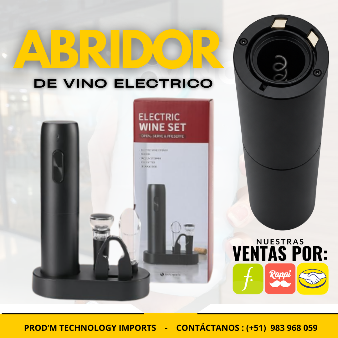 Electric Wine Bottle Opener Professional Service