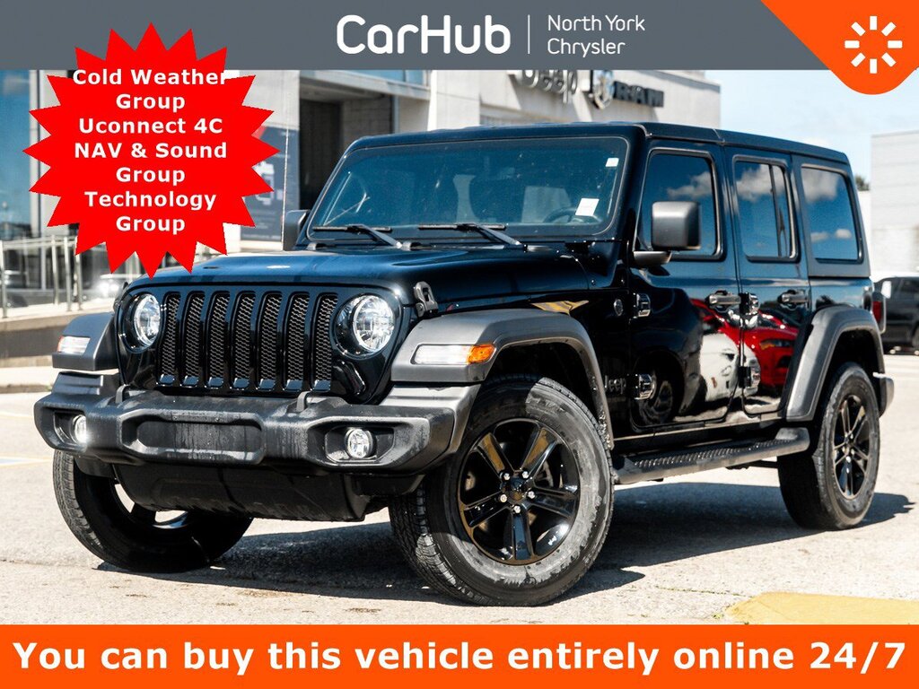 2023 Jeep Wrangler Sport Altitude Cold Weather Group Uconnect 4C NAV
