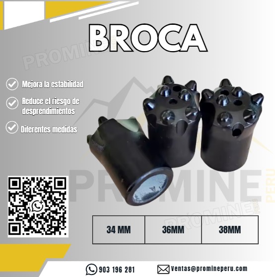 Servicio Profesional de Brocas para Minería con Asesoría Técnica