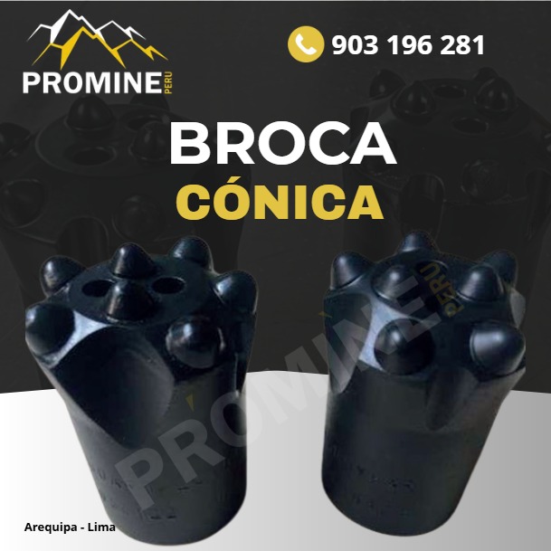 Proporcionar Servicio de Broca Cónica para Roca Dura