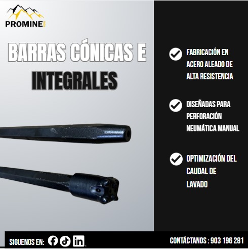 Servicio de Barras Cónicas e Integrales de Alta Resistencia