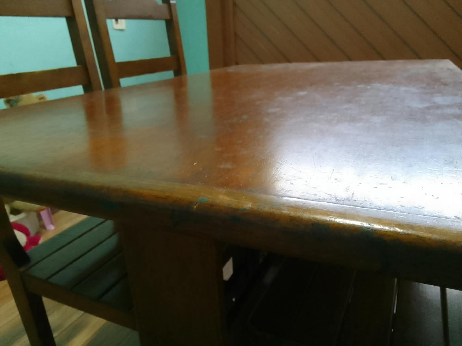 Solid Wood Dining Table and Chair Set608060262141153283