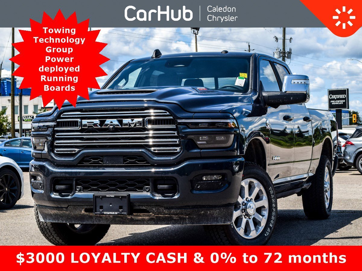 2025 RAM 2500 Laramie 4x4 Crew Cab 6'4 Box Sunroof Sport Appeara